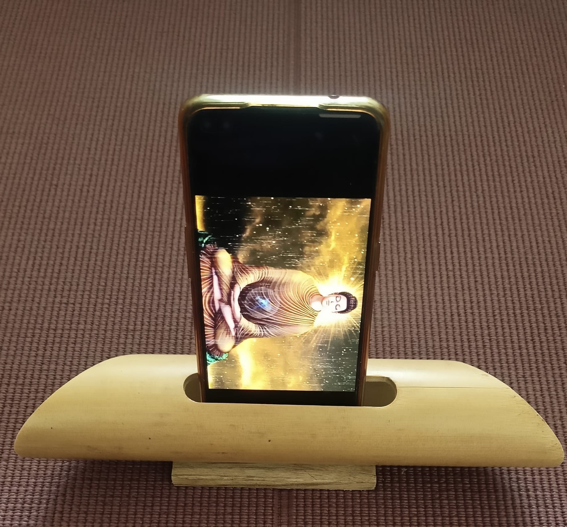 Eco-Friendly Bamboo Amplifier – Natural & Sustainable Sound Enhancer