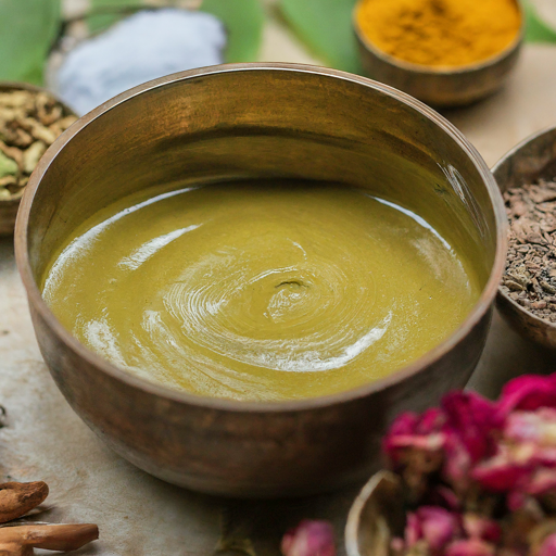 Organic Hair Mask – Herbal Strength & Shine