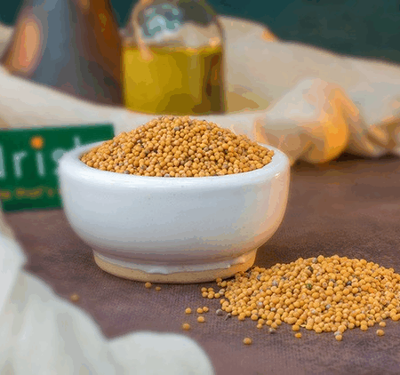 Yellow Mustard Seeds