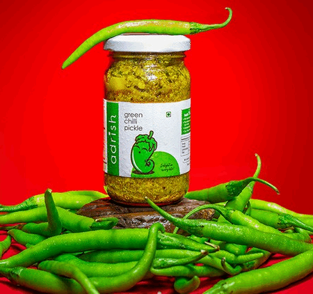 Green Chilli Pickle